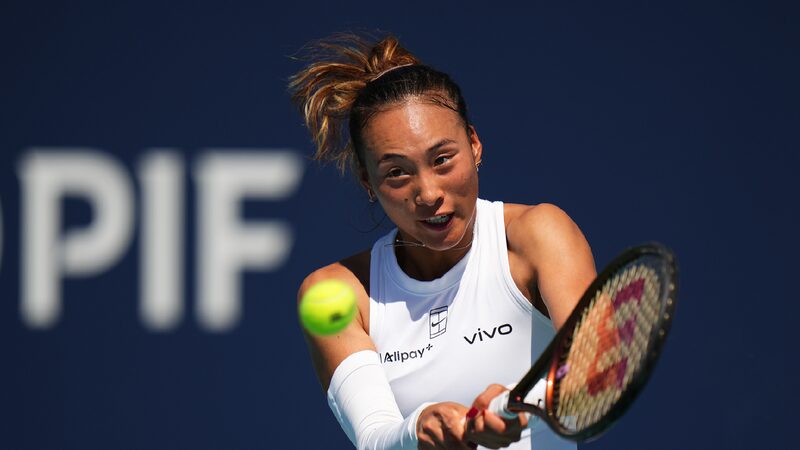 Zheng_Qinwen_defeats_Lauren_Davis_to_reach_third_round_at_Miami_Open - My Global News: Young Voices Zheng Qinwen defeats Lauren Davis to reach third round at Miami Open