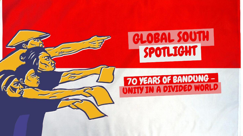 70 years of Bandung – unity in a divided world video poster