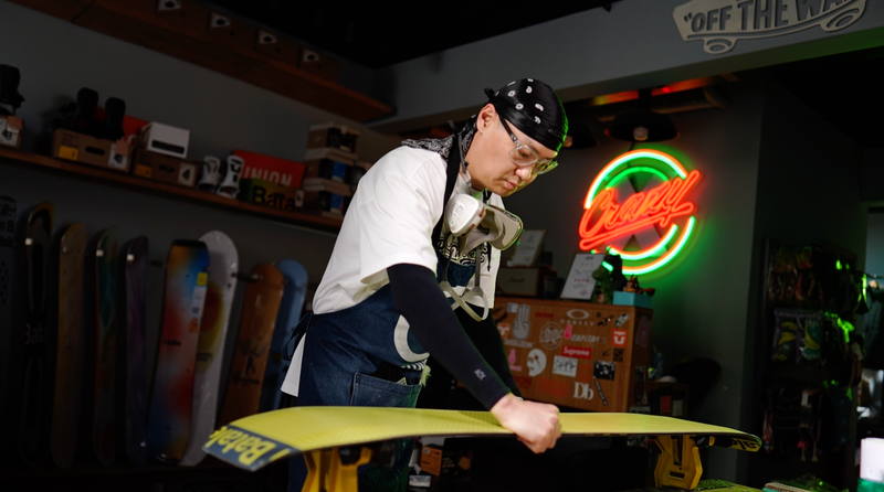 A man behind the scenes, in every season video poster