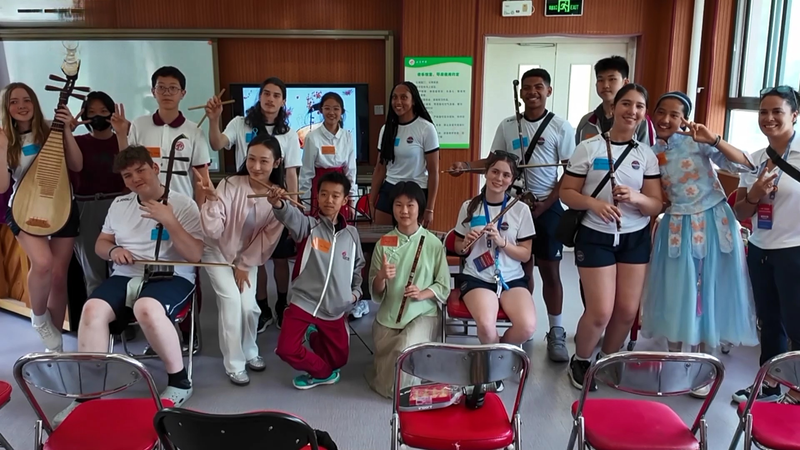 American_students_visit_China_on_sport_and_culture_tour_poster - My Global News: Young Voices American students visit China on sport and culture tour video poster