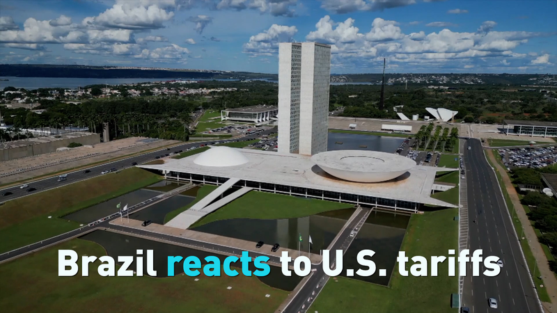 Brazil reacts to U.S. tariffs video poster
