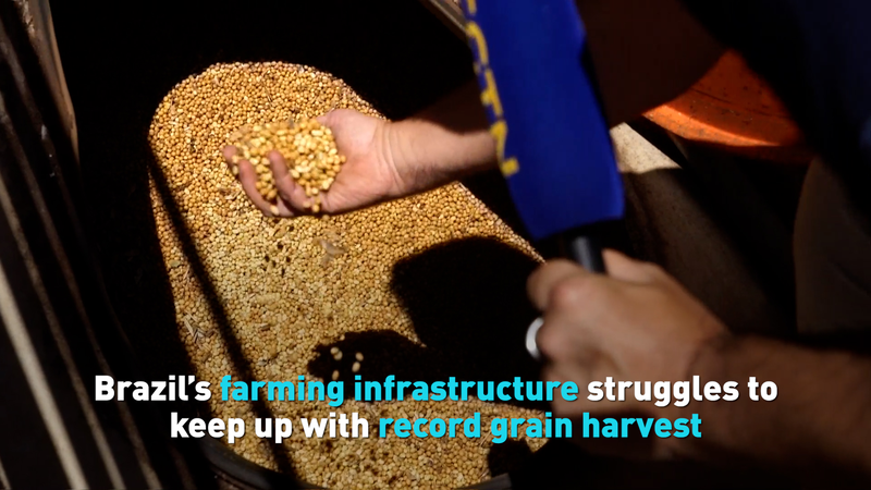 Brazil’s struggles to keep up with record grain harvest video poster