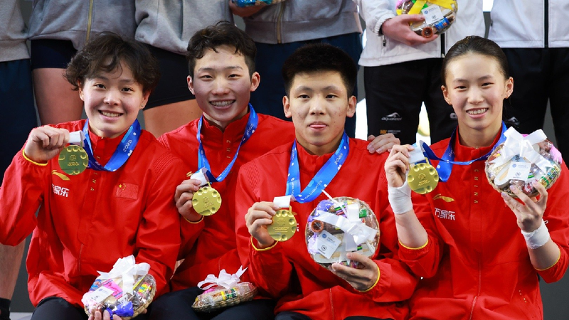 China capture mixed team gold at Diving World Cup in Guadalajara