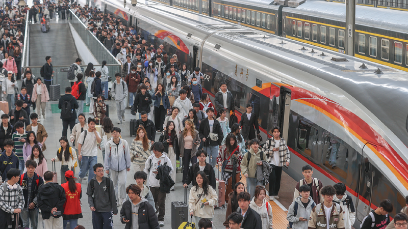 China_to_handle_144_million_railway_passenger_trips_over_May_Day_break - My Global News: Young Voices China to handle 144 million railway passenger trips over May Day break
