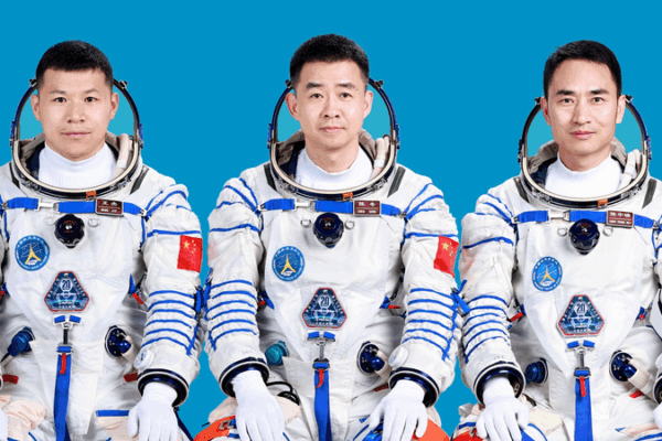 Meet China’s Shenzhou-20 Astronauts Ready for Space Adventure! China unveils Shenzhou-20 crew members for space station mission video poster