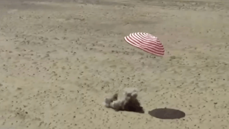 China's Shenzhou-19 crew returns to Earth after 183-day space journey video poster
