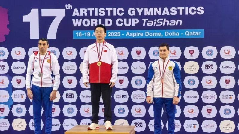 Chinas_You_Hao_wins_mens_rings_gold_at_Artistic_Gymnastics_World_Cup - My Global News: Young Voices China's You Hao wins men's rings gold at Artistic Gymnastics World Cup
