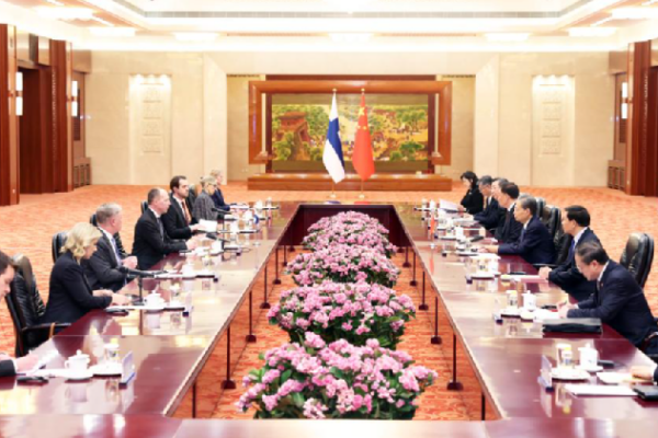 China and Finland Celebrate 75 Years of Friendship! 🎉 China's top legislator holds talks with Finnish parliament speaker