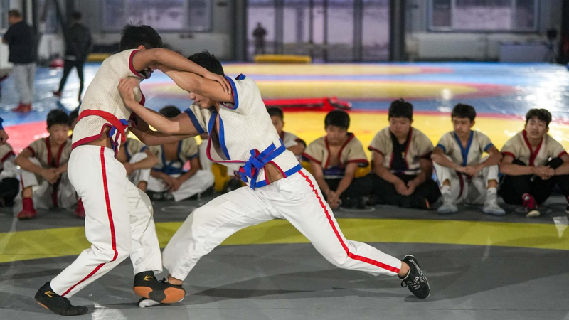 Chinese Wrestling: A traditional test of skill and strategy