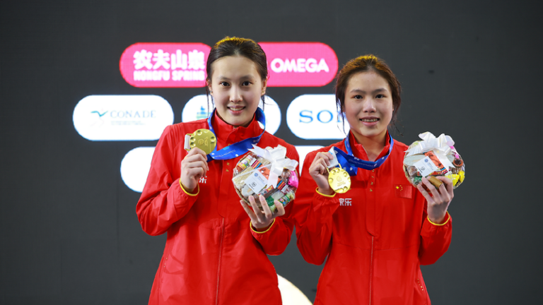 Chinese athletes add two more golds at Diving World Cup in Guadalajara