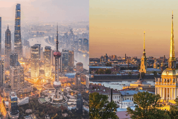 Shanghai and St. Petersburg: A Tale of Two Sister Cities πβ€οΈπ Cross-continental sisterhood of Shanghai and St. Petersburg