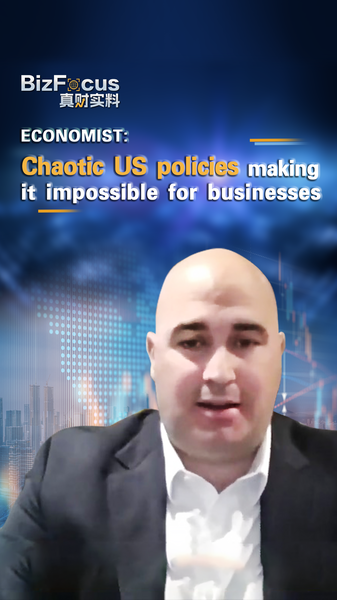 Economist: Chaotic US policies making it impossible for businesses video poster