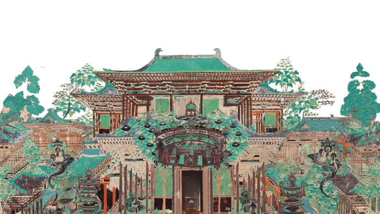 Explore the Tang-dynasty architecture in Dunhuang murals