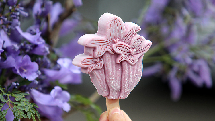 Floral popsicle: A perfect blend of aesthetics and flavor