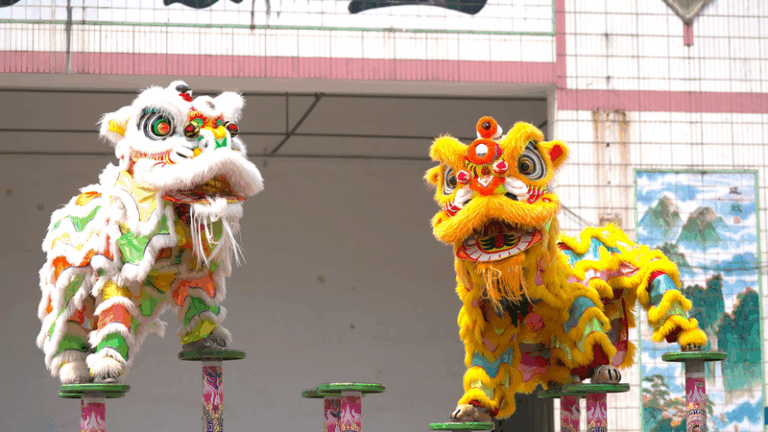 From tiny fans to lion dance masters video poster