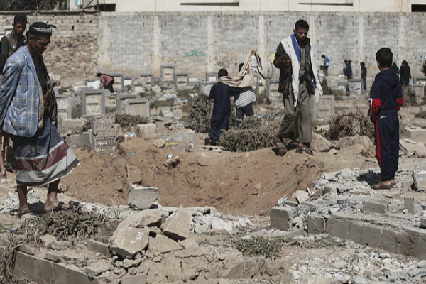 Air Strikes in Yemen: What’s Going On? Houthis: 12 killed, 30 injured in U.S. air strikes in Yemen's capital