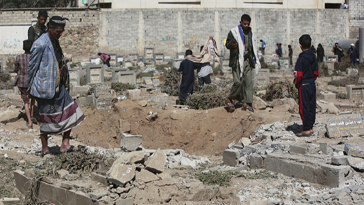 Houthis_12_killed_30_injured_in_US_air_strikes_in_Yemens_capital - My Global News: Young Voices Houthis: 12 killed, 30 injured in U.S. air strikes in Yemen's capital