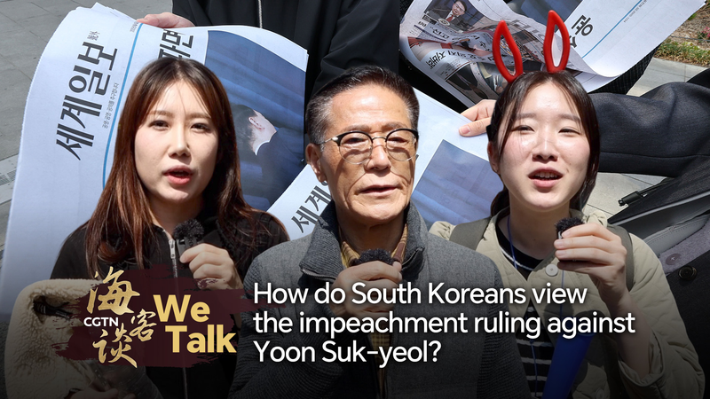 How do locals view the impeachment ruling against Yoon Suk-yeol? video poster