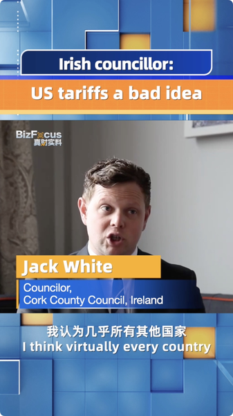 Irish councilor: US tariffs a bad idea video poster