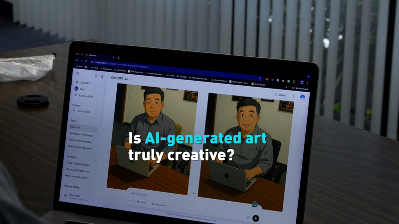 Is_AI-generated_art_truly_creative_poster - My Global News: Young Voices Is AI-generated art truly creative? video poster
