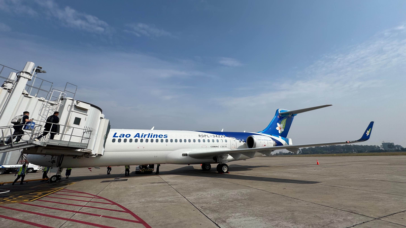 Lao_Airlines_completes_maiden_commercial_flight_of_Chinas_C909_poster - My Global News: Young Voices Lao Airlines completes maiden commercial flight of China's C909 video poster