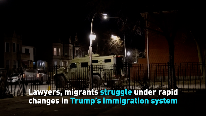Lawyers, migrants struggle under rapid changes in immigration system video poster