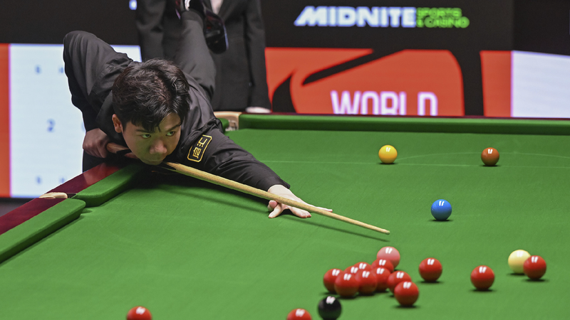 Lei Peifan knocks out Kyren Wilson at World Snooker Championship
