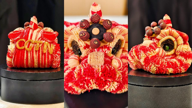 Lion's head pastries: An artful blend of culture and cuisine