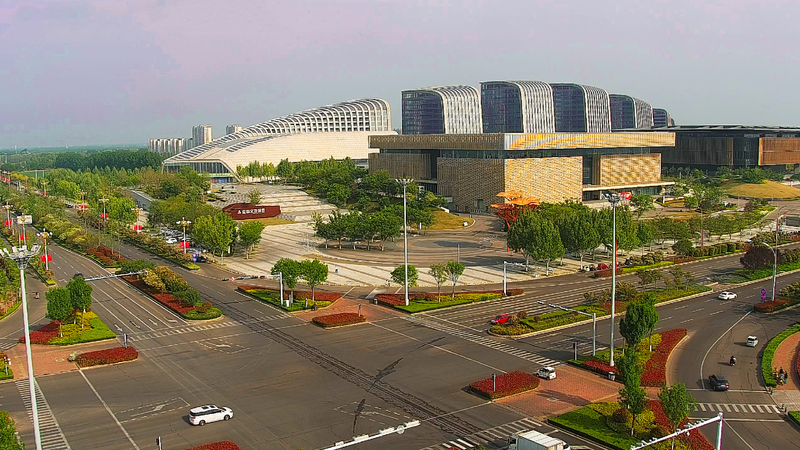 Live: Cultural hub of Jining City with art galleries, library and more