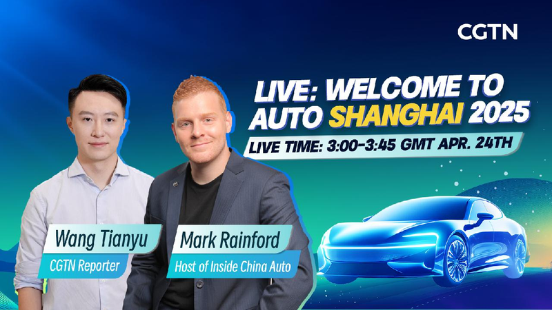 Live: Explore China's NEV innovations at Shanghai Auto Show