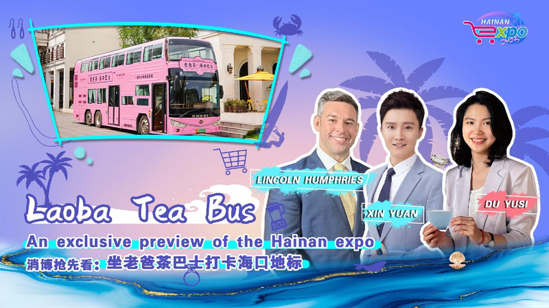 Live: Laoba tea bus – An exclusive preview of the Hainan expo