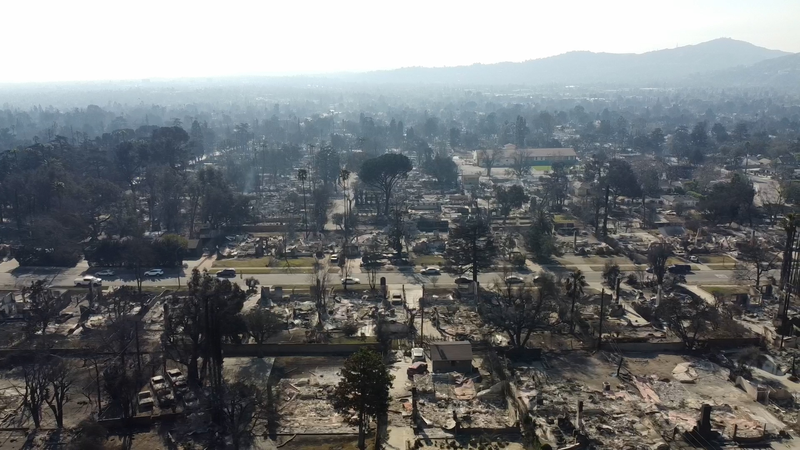 Los Angeles faces billions in damage 100 days after wildfires video poster