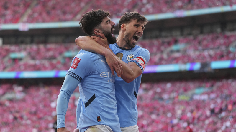 Manchester City beat Nottingham Forest 2-0 to reach FA Cup final