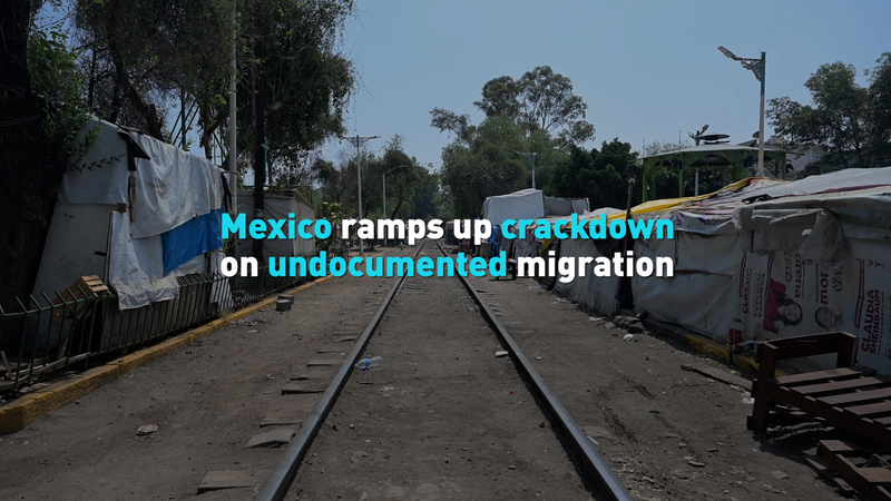 Mexico ramps up crackdown on undocumented migration video poster