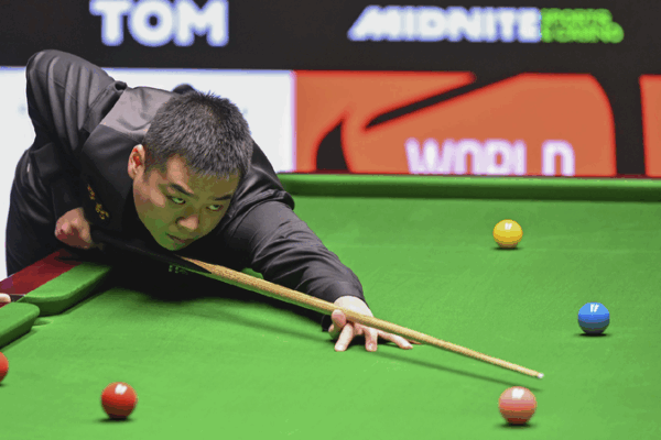 Epic Snooker Showdown: Pang Junxu Triumphs Over Zhang Anda! 🎱 Pang edges Zhang in all-Chinese clash at World Snooker Championship