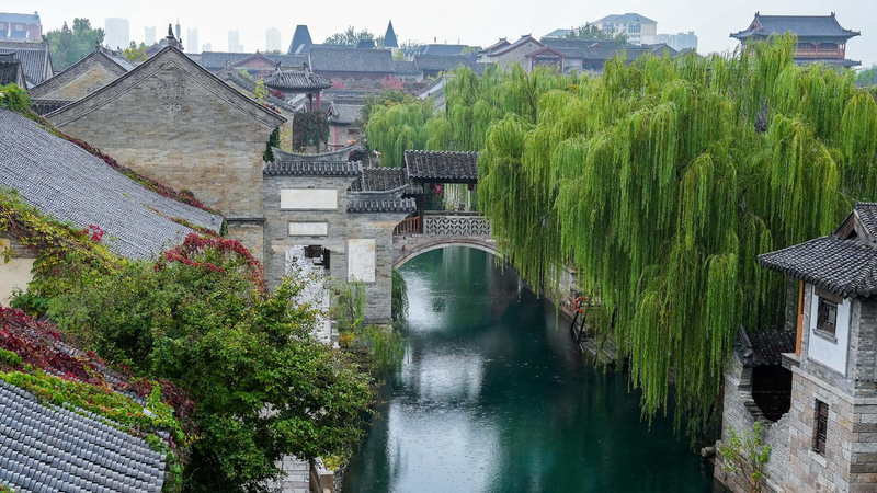 Rain_transforms_a_Jinan_town_into_living_ink-painting_art - My Global News: Young Voices Rain transforms a Jinan town into living ink-painting art