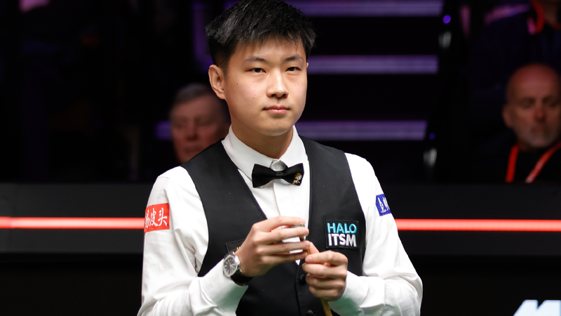 Snooker_Zhao_sets_up_all-China_clash_after_beating_Jones - My Global News: Young Voices Snooker: Zhao sets up all-China clash after beating Jones