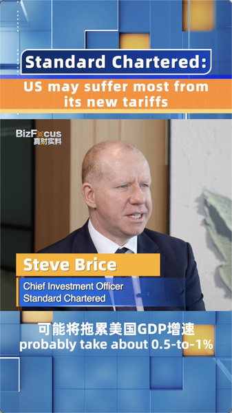 Standard Chartered: US may suffer most from its new tariffs video poster