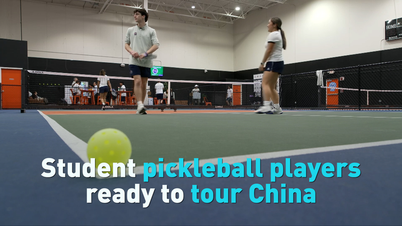 Student pickleball players ready to tour China video poster
