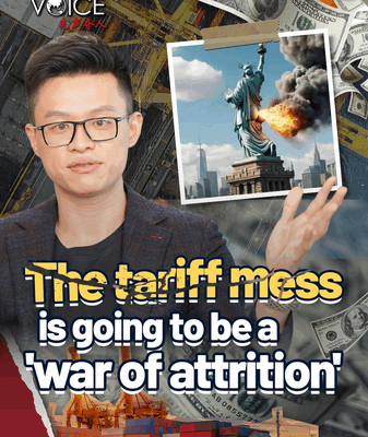 The tariff mess is going to be a 'war of attrition' video poster