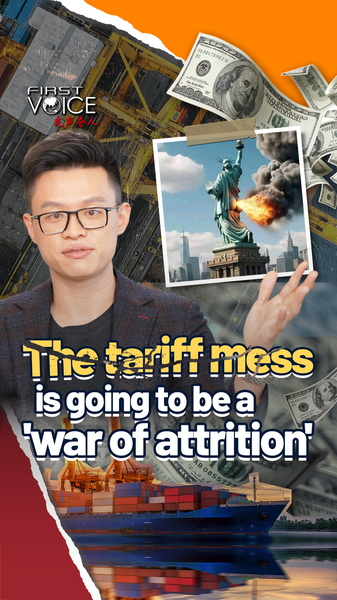 The tariff mess is going to be a 'war of attrition' video poster