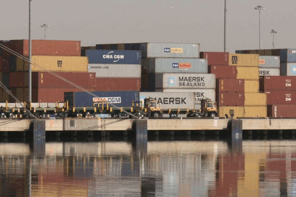 Trade war already impacting global commerce video poster