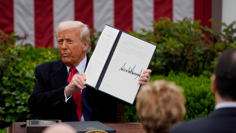 Trump announces 10% import tariff, higher for some nations