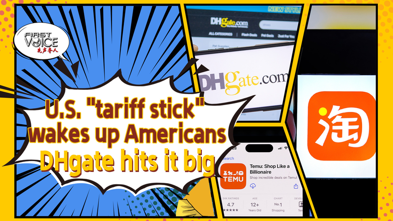 U.S. 'tariff stick' wakes up Americans, DHgate hits it big video poster
