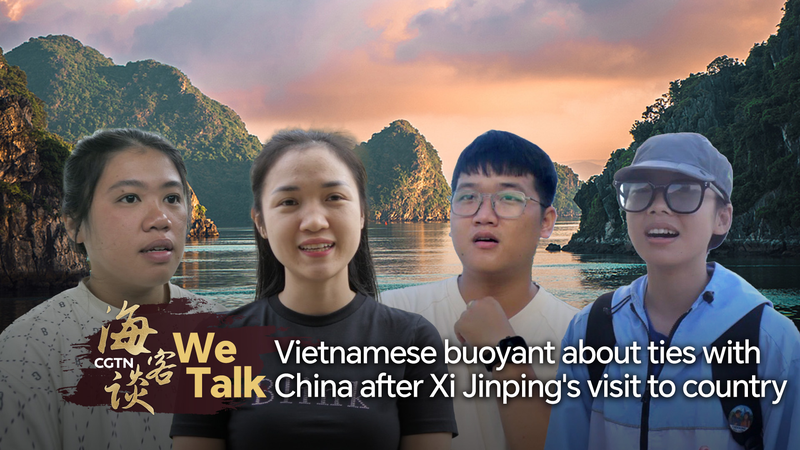 Vietnamese buoyant about ties with China after Xi's visit to country video poster