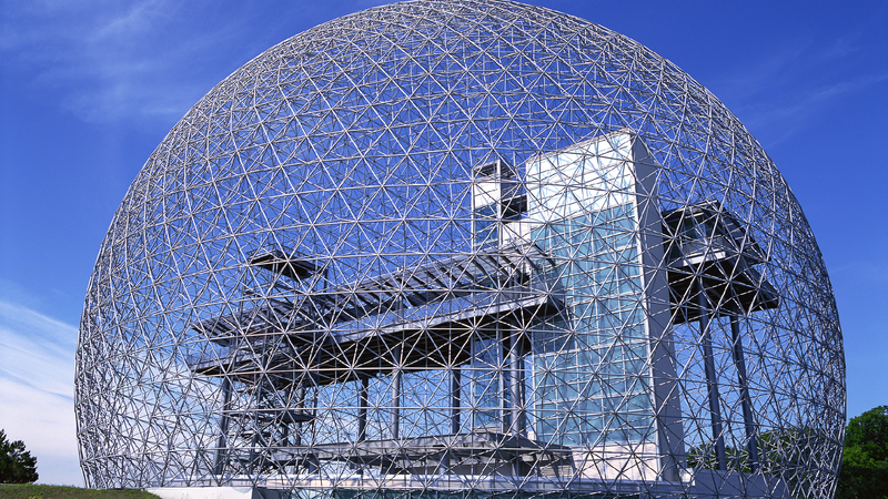 World Expo architecture legacy: Biosphere