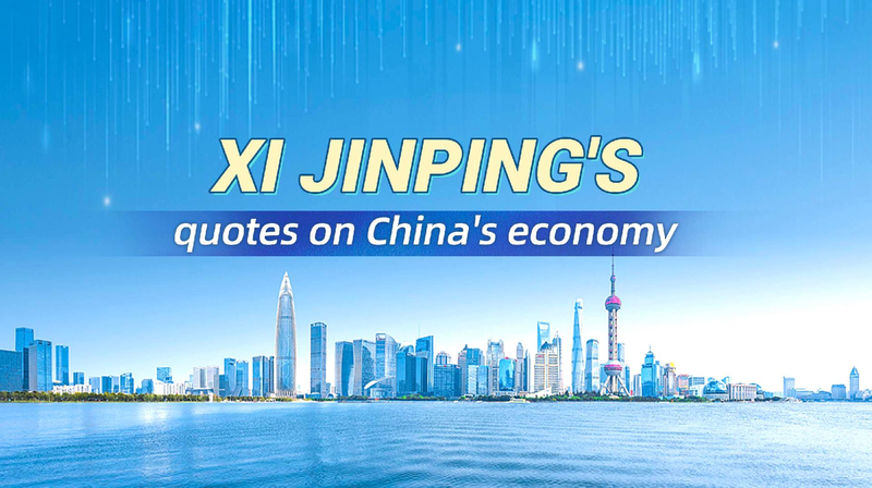 Xi Jinping's quotes on China's economy