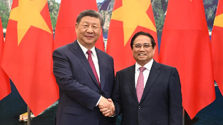 Xi calls on China, Vietnam to oppose hegemonism, protectionism