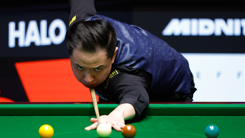 Xiao_Guodong_holds_John_Higgins_4-4_at_World_Snooker_Championship - My Global News: Young Voices Xiao Guodong holds John Higgins 4-4 at World Snooker Championship