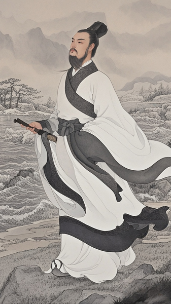 A video call with Qu Yuan, 2,000 years on video poster